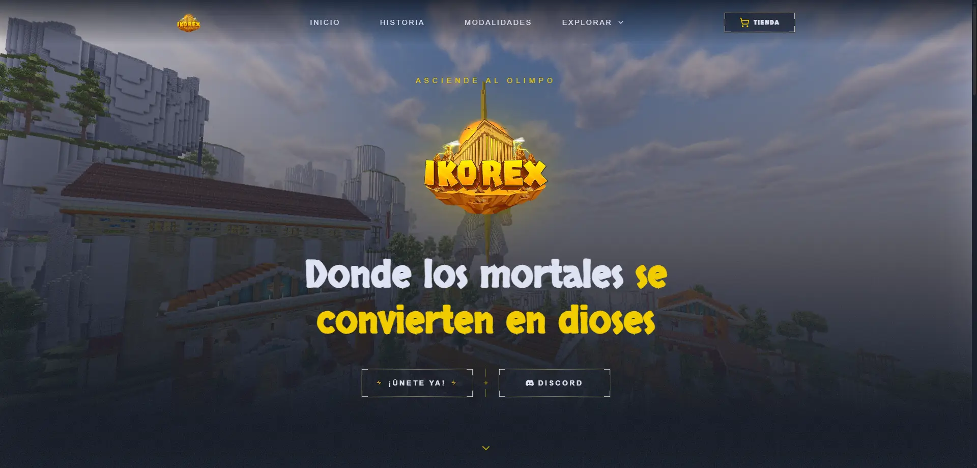 Ikorex Network | Landing Page